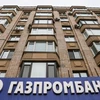 Logo của Gazprombank tại một tòa nhà ở Moskva. (Nguồn: Reuters)