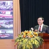 Chủ tịch Quốc hội Vương Đình Huệ phát biểu. (Ảnh: Doãn Tấn/TTXVN)