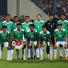 Đội hình xuất phát của Đội tuyển U23 Indonesia trong trận gặp U23 Việt Nam. (Ảnh: Huy Hùng/TTXVN)