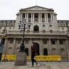 Trụ sở Ngân hàng Trung ương Anh ở thủ đô London. (Ảnh: AFP/TTXVN)