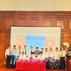 Công ty cổ phần Ximăng VICEM Bút Sơn ký hợp đồng gói thầu số 1 - dự án đầu tư xây dựng công trình tận dụng nhiệt thừa khí thải dây chuyền 1 và 2 để phát điện. (Ảnh: BNEWS/TTXVN)