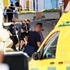 Cảnh sát tại hiện trường vụ tấn công. (Nguồn: thelocal.se)