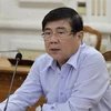 Ông Nguyễn Thành Phong, nguyên Chủ tịch Ủy ban Nhân dân Thành phố Hồ Chí Minh nhiệm kỳ 2016-2021. (Ảnh: Phương Hoa/TTXVN)