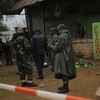 Cảnh sát điều tra tại hiện trường một vụ tấn công ở Beni, CHDC Congo. (Ảnh minh họa: AFP/TTXVN)
