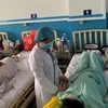 Nhiều thai phụ mắc sốt xuất huyết đang được điều trị tại Bệnh viện Bệnh Nhiệt đới Thành phố Hồ Chí Minh. (Ảnh: Đinh Hằng/TTXVN)
