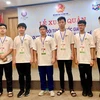 Các học sinh Việt Nam giành huy chương tại kỳ thi Olympic Quốc tế 2022. (Nguồn: Vnexpress)