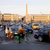 Đường phố tại Paris, Pháp. (Ảnh: AFP/ TTXVN)