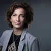 Tổng Giám đốc Tổ chức Giáo dục, Khoa học và Văn hóa Liên hợp quốc (UNESCO) Audrey Azoulay tại Paris, Pháp, ngày 27/10/2021. (Ảnh: AFP/ TTXVN)