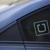 Biểu tượng của Hãng xe công nghệ Uber. (Ảnh: AFP/TTXVN)