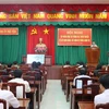 Phú Yên tập huấn thông tin, tuyên truyền về xây dựng Đảng và hệ thống chính trị. (Ảnh: Phạm Cường/TTXVN)