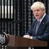 Cựu Thủ tướng Anh Boris Johnson. (Ảnh: AFP/TTXVN)