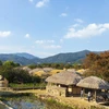 Làng dân gian Naganeupseong ở xã Nagan, huyện Suncheon, tỉnh Nam Jeolla (Hàn Quốc) là “Pháo đài” duy nhất của Triều đại Joseon còn sót lại. (Ảnh: Anh Nguyên/TTXVN)