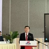 Ông Nguyễn Công Vinh, Phó Chủ tịch UBND tỉnh Bà Rịa-Vũng Tàu phát biểu tại Hội thảo. (Ảnh: Hoàng Nhị/TTXVN)
