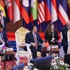 Thủ tướng Phạm Minh Chính dự Đối thoại toàn cầu ASEAN lần thứ 2. (Ảnh: Dương Giang/TTXVN)