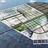 Phối cảnh dự án đầu tư xây dựng tuyến đê biển Nam Đình Vũ thuộc Khu kinh tế Đình Vũ-Cát Hải. (Ảnh: Hoàng Ngọc/TTXVN)
