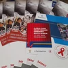 Tuyên truyền phòng chống HIV tại Nam Phi. (Ảnh: Hoàng Minh/TTXVN)