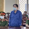 Bị cáo Nguyễn Thị Kim Hạnh (Mười Tường) tại phiên tòa. (Ảnh: Thanh Sang/TTXVN)