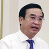 Ông Lê Trung Chinh, Chủ tịch Ủy ban Nhân dân thành phố Đà Nẵng nhiệm kỳ 2016-2021 và nhiệm kỳ 2021-2026. (Ảnh: Xuân Khu/TTXVN)