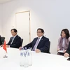 [Photo] Thủ tướng Phạm Minh Chính gặp Thủ tướng Tây Ban Nha