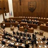 Toàn cảnh một phiên họp Quốc hội Slovakia tại Bratislava. (Ảnh: AFP/TTXVN)