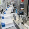 Thuốc Paxlovid điều trị COVID-19 của hãng Pfizer được sản xuất tại Freiburg, Đức ngày 16/11/2021. (Ảnh: AFP/TTXVN)