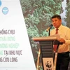 Ông Văn Ngọc Thịnh, Trưởng đại diện Tổ chức WWF tại Việt Nam phát biểu. (Ảnh: Huỳnh Anh/TTXVN)