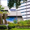 Quang cảnh tòa nhà trụ sở Ban Thư ký ASEAN tại Jakarta, Indonesia ngày 1/1/2022. (Ảnh: THX/TTXVN)