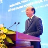 Thứ trưởng Bộ Tư pháp Phan Chí Hiếu được điều động, bổ nhiệm giữ chức Chủ tịch Viện Hàn lâm Khoa học xã hội Việt Nam. (Ảnh: Phạm Kiên/TTXVN)