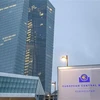 Trụ sở ECB tại Frankfurt am Main, Đức. (Ảnh: AFP/TTXVN)