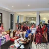 Phong tục "lì xì" đầu năm vẫn được lưu giữ trong các gia đình Việt kiều ở Australia (Ảnh: Thanh Tú/Vietnam+)
