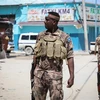 Nhân viên an ninh tăng cường tuần tra tại Mogadishu, Somalia. Ảnh: AFP/TTXVN