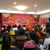 Đông đảo bà con người Việt tại Malaysia tham dự buổi gặp mặt đầu Xuân Quý Mão tại Đại sứ quán Việt Nam tại Malaysia. (Ảnh: Hằng Linh/TTXVN)