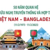 [Infographics] 50 năm Quan hệ Hữu nghị Việt Nam-Bangladesh