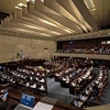 Quang cảnh một phiên họp Quốc hội Israel ở Jerusalem. (Ảnh: AFP/TTXVN)
