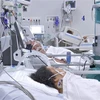 Bệnh nhân COVID-19 nặng đang được điều trị tại Bệnh viện Chợ Rẫy. (Ảnh minh họa: TTXVN phát)