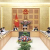 Thủ tướng Phạm Minh Chính chủ trì cuộc họp. 