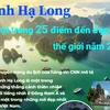 [Infographics] Vịnh Hạ Long lọt top 25 điểm đến đẹp nhất trên thế giới