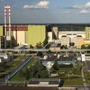 Quang cảnh bên ngoài nhà máy điện hạt nhân Paks ở Paks, Hungary. (Ảnh: SKODA/TTXVN)