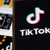 Biểu tượng của mạng xã hội TikTok. (Ảnh: THX/TTXVN)