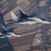 Máy bay chiến đấu MiG 29 tham gia cuộc tập trận phòng thủ trên không của NATO gần căn cứ không quân ở Lask, Ba Lan ngày 12/10/2022. (Ảnh: AFP/TTXVN)