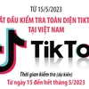 [Infographics] Bắt đầu kiểm tra toàn diện TikTok tại Việt Nam