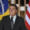 Ông Jair Bolsonaro lúc còn là Tổng thống Brazil tại một sự kiện ở Brasilia, ngày 20/10/2020. (Ảnh: AFP/TTXVN)