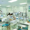 Trung tâm Sơ sinh - Bệnh viện Nhi đồng 1 Thành phố Hồ Chí Minh mới đưa vào hoạt động. (Ảnh: Đinh Hằng/TTXVN)
