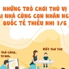 Những trò chơi thú vị tại nhà cùng con nhân Ngày Quốc tế thiếu nhi 1/6