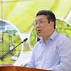 Cục trưởng Cục Bảo vệ thực vật Hoàng Trung được bổ nhiệm giữ chức Thứ trưởng Bộ Nông nghiệp và Phát triển Nông thôn. (Ảnh: Vũ Sinh/TTXVN)