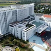 Cơ sở mới của Bệnh viện Đa khoa Đồng Tháp tọa lạc tại ấp 3, xã Mỹ Tân, thành phố Cao Lãnh. (Ảnh: Nhựt An/TTXVN)