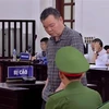 Bị cáo Nguyễn Đồng tại phiên tòa sơ thẩm. (Ảnh: Thanh Hải/TTXVN)