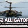 Khoảnh khắc trực thăng KA-52 của Nga đấu vũ khí phòng không Wagner