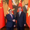 Thủ tướng Phạm Minh Chính hội kiến Tổng Bí thư, Chủ tịch nước Trung Quốc Tập Cận Bình. 