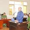 Tòa án Nhân dân tỉnh Bạc Liêu tuyên tuyên phạt bị cáo Trần Quốc Khanh 20 năm tù giam. (Ảnh: Tuấn Kiệt/TTXVN)